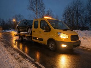 Pomoc drogowa po awarii nocą – rozruch akumulatora w Gnieźnie